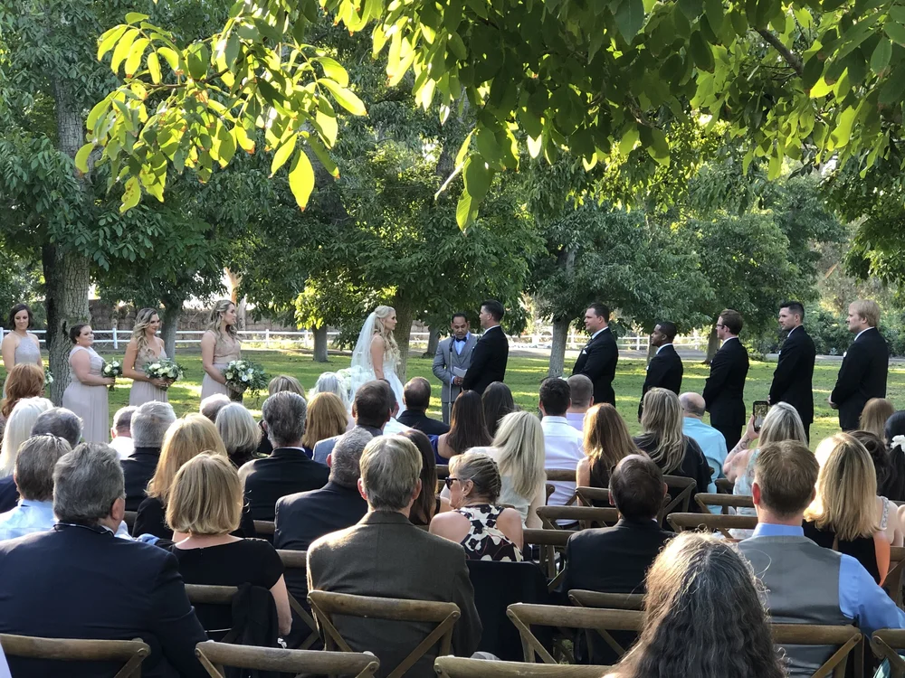 Holly & JT's Outdoor Wedding Ceremony - Walnut Grove