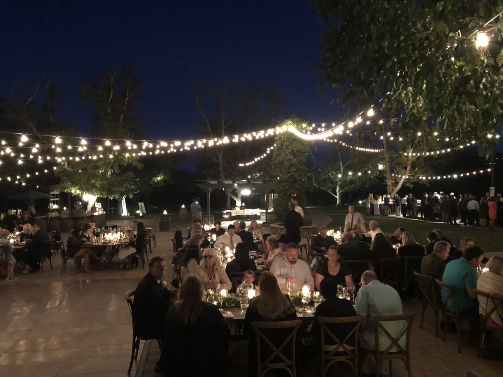 Holly & JT's Outdoor Wedding Reception