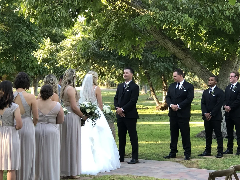 Holly & JT's Wedding Ceremony Vows at Walnut Grove in Moorpark Ca.