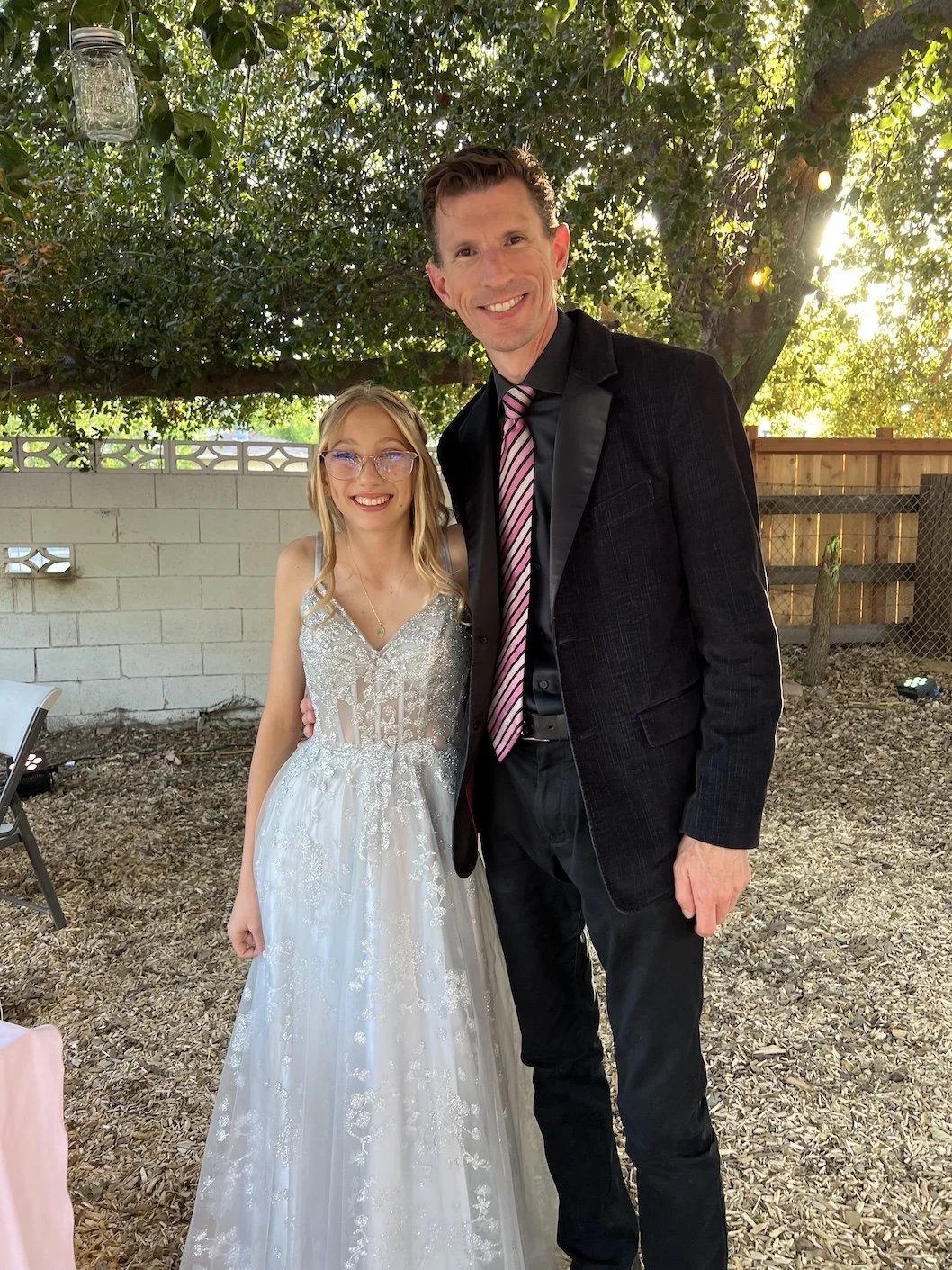 Los Angeles DJ Brian with Bat Mitzvah Sam