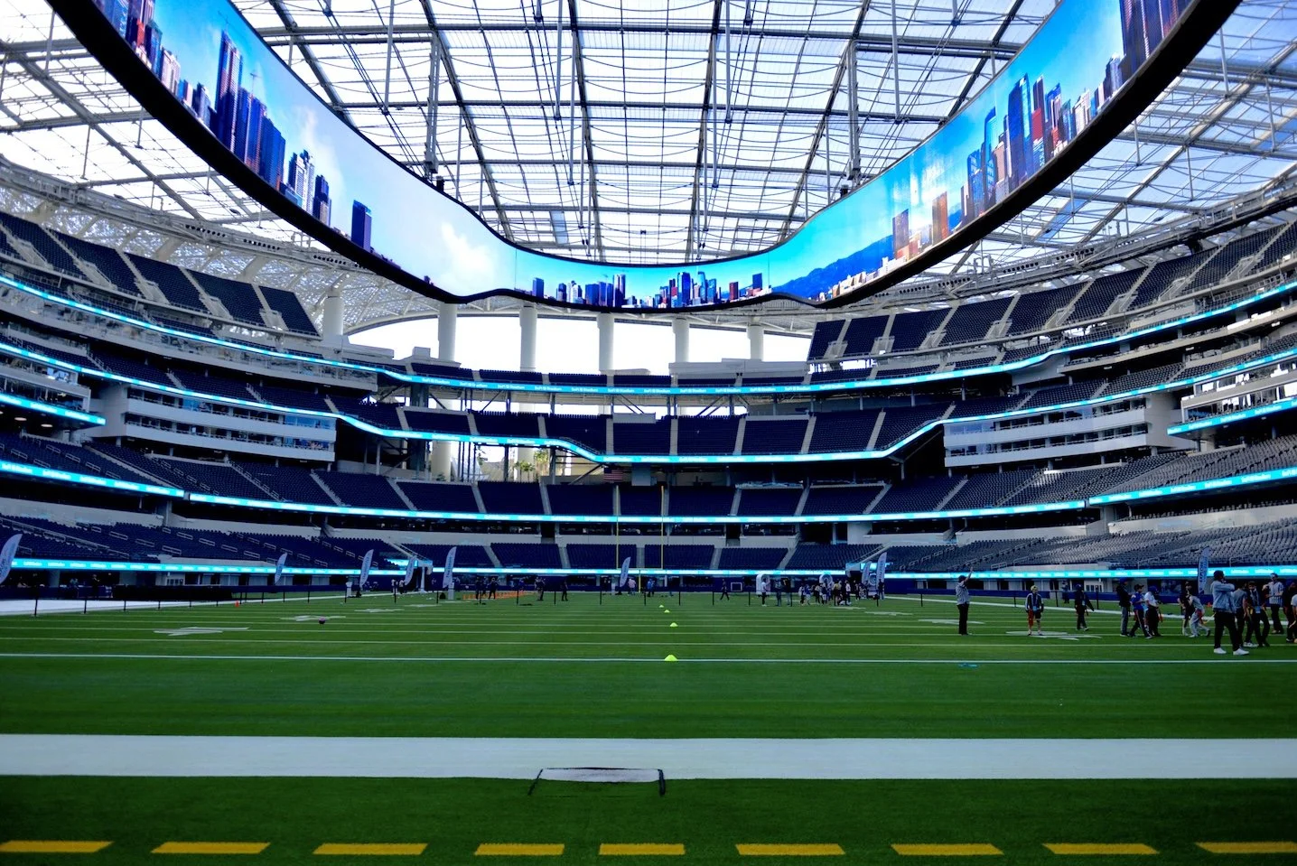 Private event at SOFI stadium in Los Angeles, Ca.